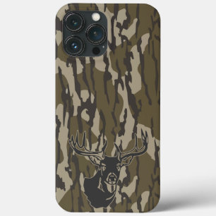 Whitetail Deer Bottomland Camo Hunting Camo iPhone 13 Pro Max Case