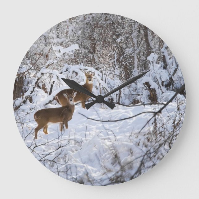Whitetail Deer Clock (Front)
