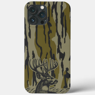 Whitetail Deer Hunting Camo: Vertical Bark Timber  iPhone 13 Pro Max Case