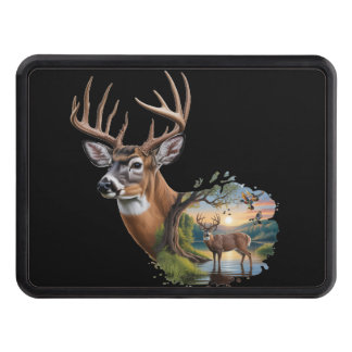 Whitetail Deer Hunting Hitch Cover, Duck Hunting Trailer Hitch Cover
