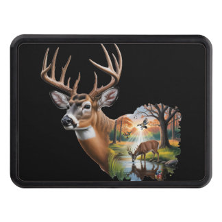 Whitetail Deer Hunting Hitch Cover, Duck Hunting Trailer Hitch Cover