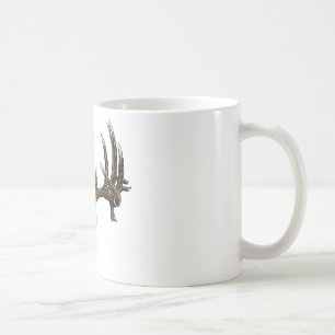 Whitetail deer skull 1 coffee mug