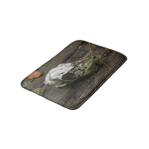 Whitetail Deer Skull Bath Mat