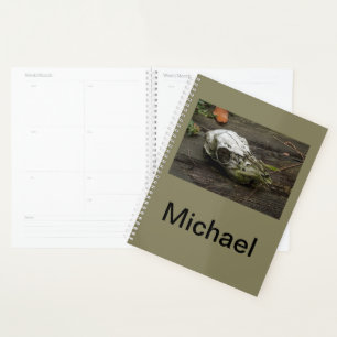 Whitetail Deer Skull Planner