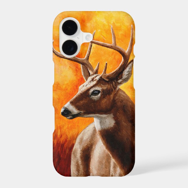 Whitetail Deer Trophy Buck Head (Back)