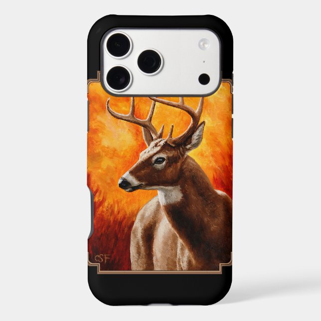 Whitetail Deer Trophy Buck Head (Back)
