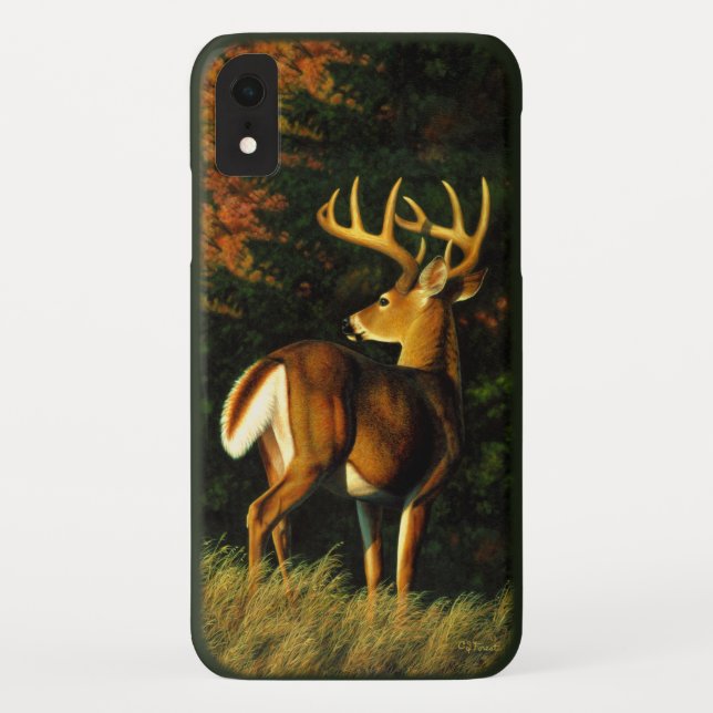 Whitetail Deer Trophy Buck Hunting Case-Mate iPhone Case (Back)