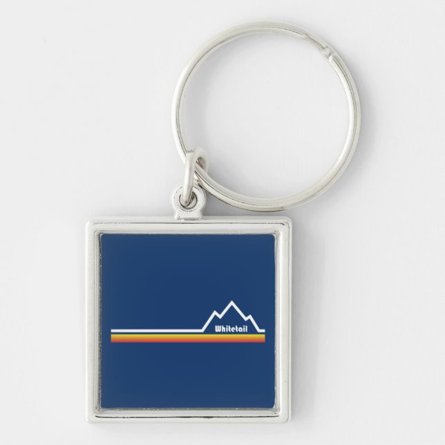 Whitetail Mountain Resort, Pennsylvania Keychain (Front)