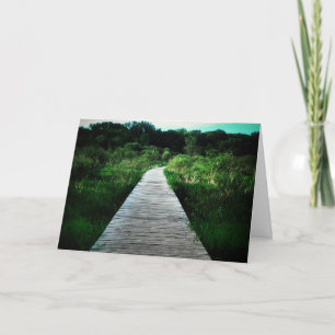 "Whitetail Woods Walkway" Get Well Card