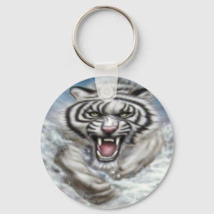 WhiteTiger- Keychain/Schlüsselanhänger Keychain