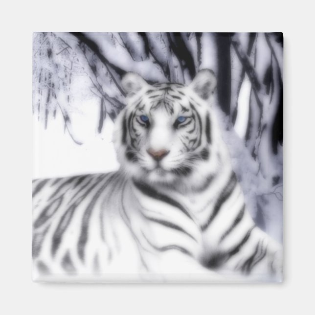 WhiteTiger Magnet (Front)