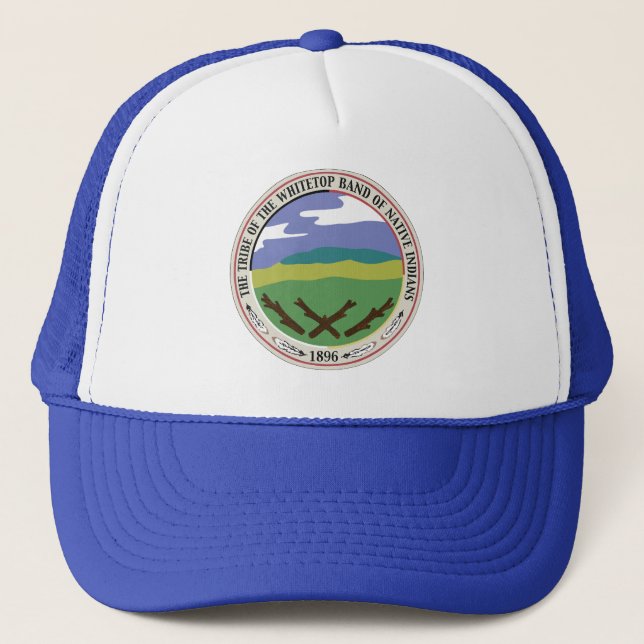 Whitetop Tribe Trucker's Style Hat (Front)