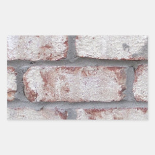 Whitewashed Brick Wall Sticker