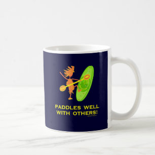 Whitewater Kayak - Paddles Well With Others 2 Coffee Mug