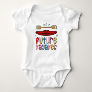 Whitewater Rafting - Future Kayaking Baby Bodysuit