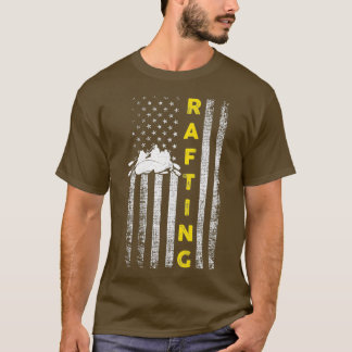 Whitewater Rafting United States Rafter Premium T-Shirt