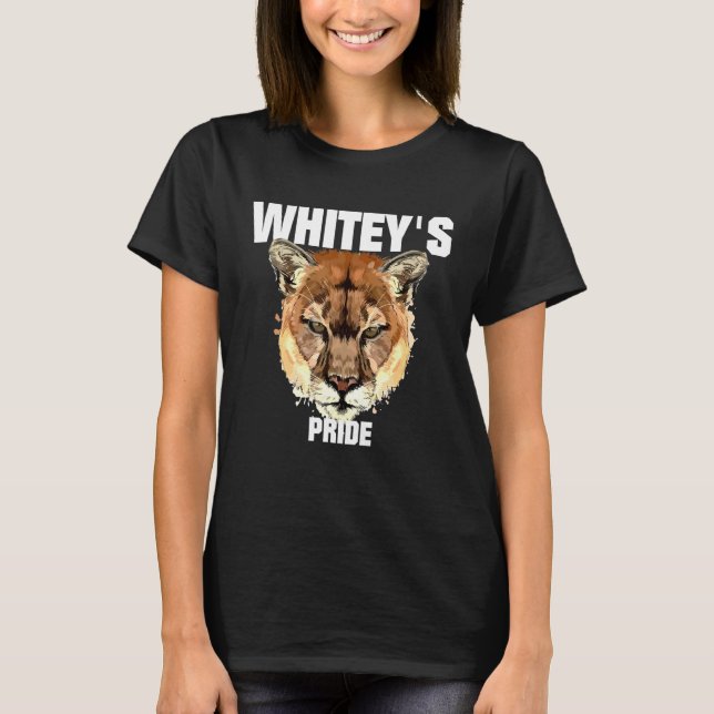 Whiteys Pride Whitey Cougar Crush T-Shirt (Front)