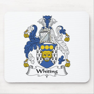 Whiting Family Crest Mouse Pad