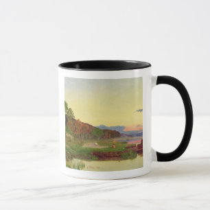 Whitlingham, Norfolk, 1860 (oil on canvas) Mug