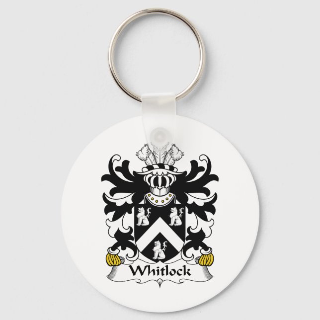 Whitlock Family Crest Keychain (Front)