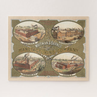 Whitman & Barnes Manufacturing Company. Jigsaw Puzzle