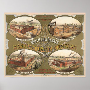 Whitman & Barnes Manufacturing Company. Poster