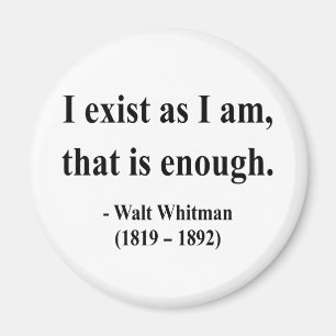 Whitman Quote 3a Magnet