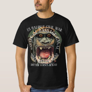 WHITTIER ALASKA HALIBUT WAR VERSUS SEWARD 2045-46 T-Shirt