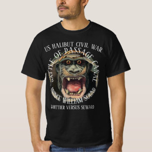 WHITTIER ALASKA HALIBUT WAR VERSUS SEWARD 2045-46 T-Shirt