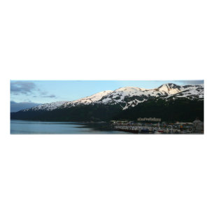 Whittier at Dusk Scenic Alaska Photography Photo Print