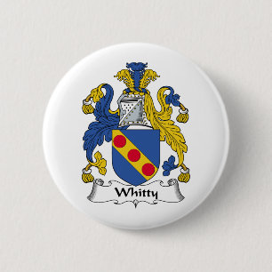 Whitty Family Crest 2 Inch Round Button