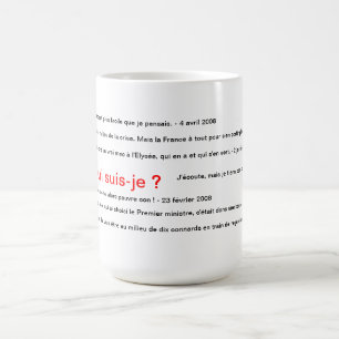 Who am I? Sarkozy Coffee Mug