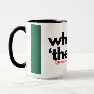 Who Are They? - English  Mug
