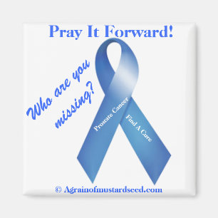 Who are you missing Blue Ribbon Magnet