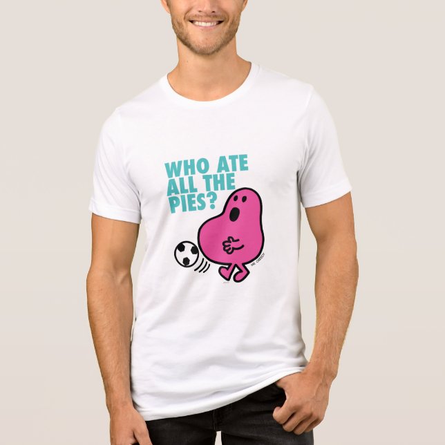 Who Ate All The Pies? Tri-Blend Shirt (Front)