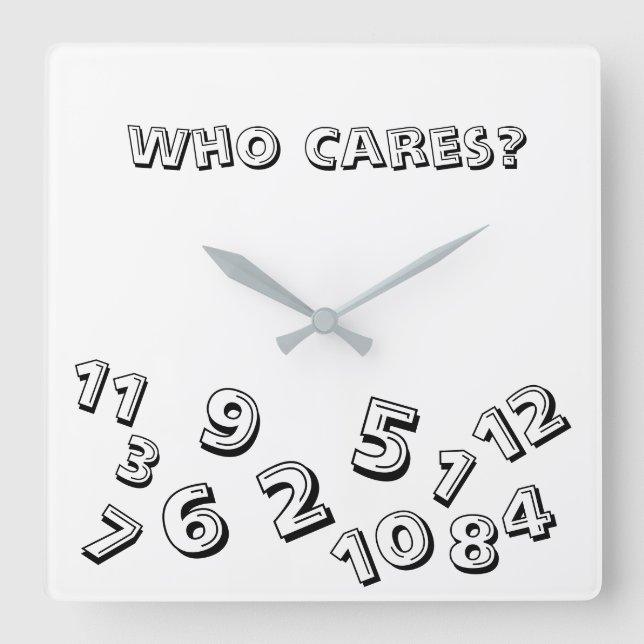 Who Care's About The Time Square Clock (Front)