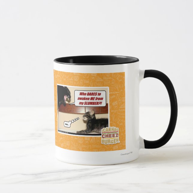 Who dares awaken me? mug (Right)