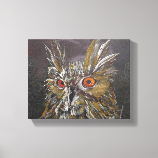 Who Dat Canvas Print (Front)