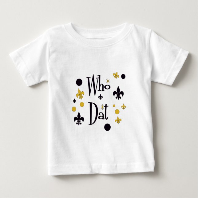 Who Dat t-shirts (Front)