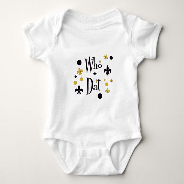 Who Dat t-shirts (Front)