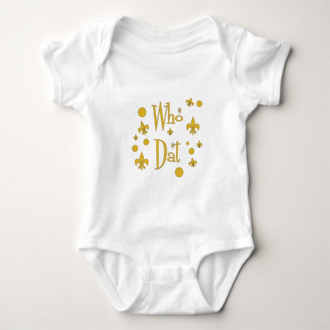 Who Dat t-shirts (Front)