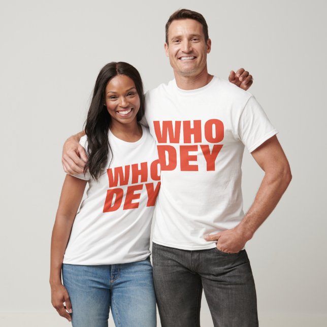 WHO DEY t-shirts (Unisex)