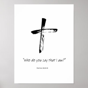 Who do you say that I am? Poster