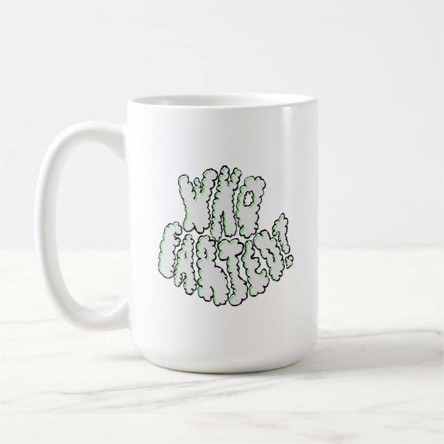 Who Farted Coffee Mug Funny Golf Dad Humor (Left)