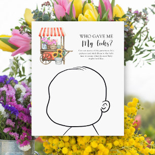 Who gave me my looks baby shower game