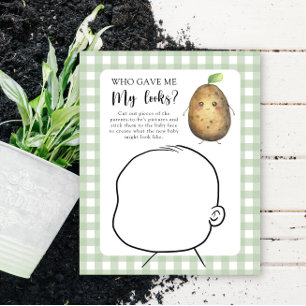 Who gave me my looks baby shower game