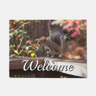 Who Goes There Welcome Doormat