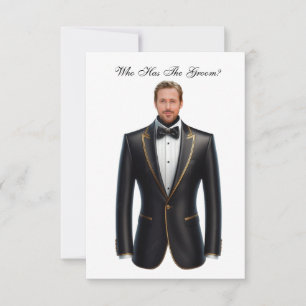Who has the groom Scratch off card