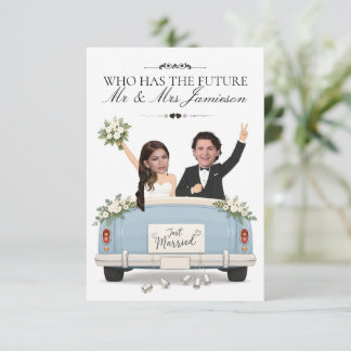 Who Has the Groom? Scratch OFF card, Bridal shower Invitation