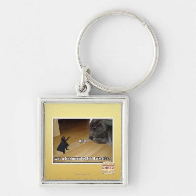 Who invented the dark side? keychain (Front)